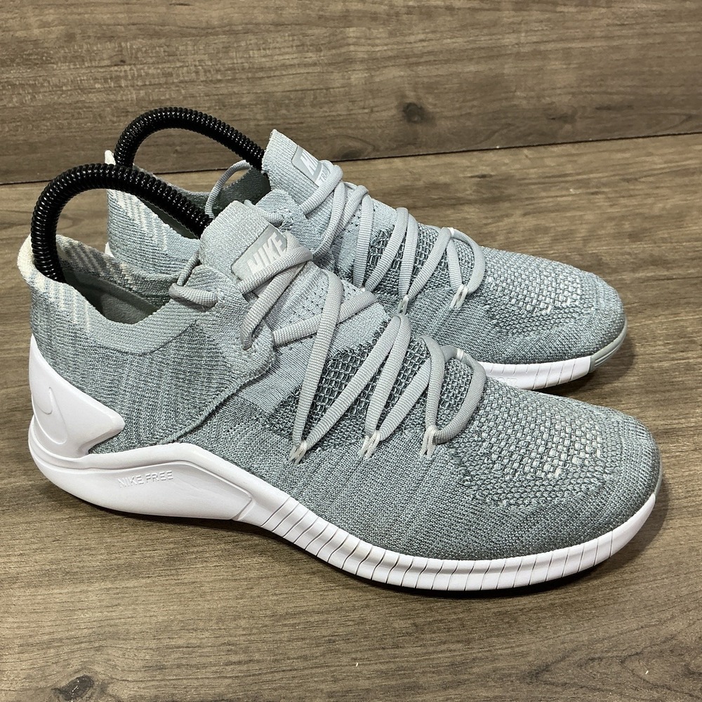 Nike Free TR Flyknit 3 942887-002 Running Shoes Wolf Gray Sneakers Womens Size 6